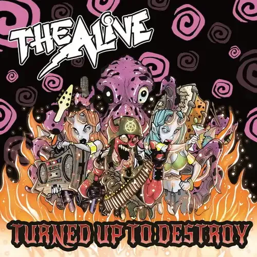 Alive Turned Up To Destroy – COMPACT DISCS