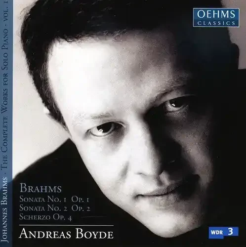Andreas Boyde Andreas Boyde Plays Brahms – COMPACT DISCS
