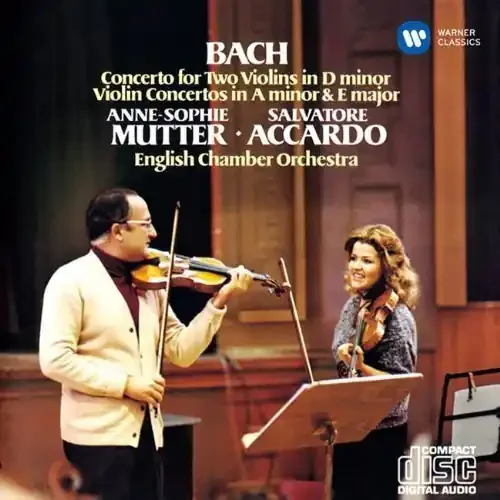 Anne-Sophie Mutter (violin) – Bach Concerto for Two Violins in D – Japan CD