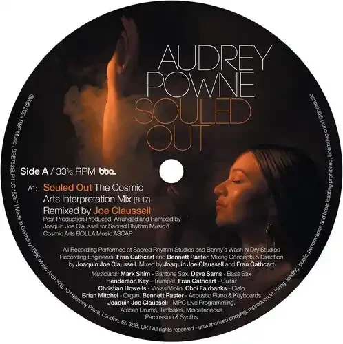 Audrey Powne Souled Out / Feed The Fire Remixes – VINYL LP