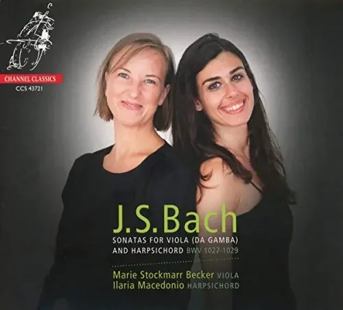 Bach (1685-1750) – (Viola)Gamba Sonatas Nos.1, 2, 3 Maie Stockmarr Becker(Va)Macedonio(Cemb) – Import CD