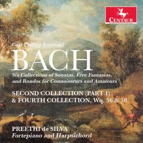 Bach – Six Collections of Keyboard Sonatas Free Fantasias Siren Records