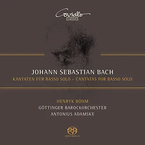 Bach, J.S. / Bohm / Barockorchester / Adamske Bach Cantatas for Basso Solo – SUPER-AUDIO CD