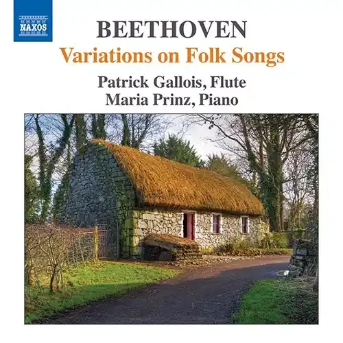Beethoven (1770-1827) – Variations on Folk Songs Gallois(Fl)M.Prinz(P) – Import CD
