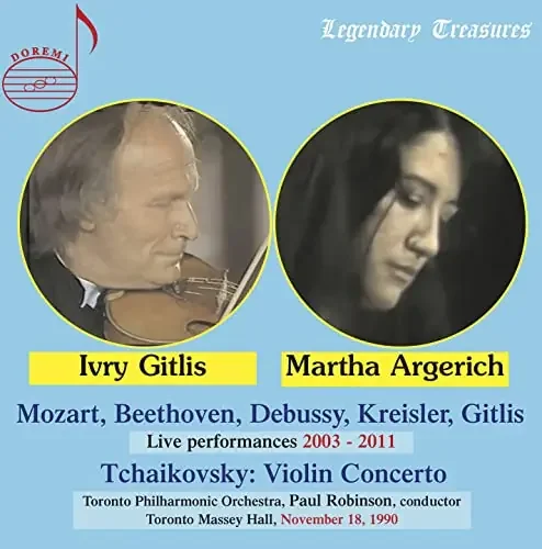 Beethoven / Argerich / Gitlis – Argerich & Gitlis Live – Import 2 CD