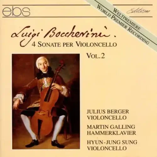 Boccherini / Julius Berger / Galling,Martin – Cello Sonatas 6 in a; 9 in F; 10 in C Min, Etc Siren Records
