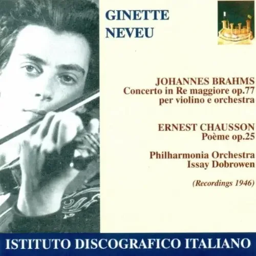 Brahms / Chausson Violin Con – COMPACT DISCS