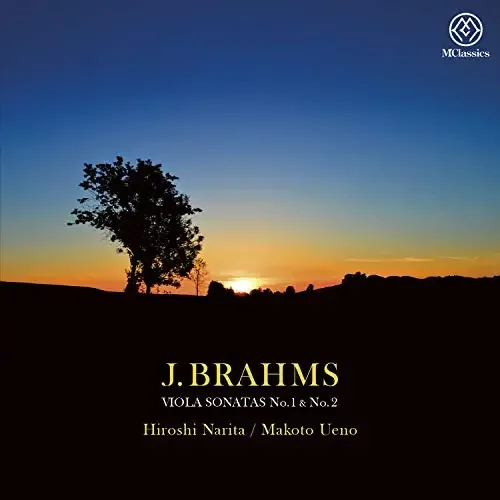 Brahms Viola Sonatas Nos.1, 2, Joachim Hebrew Melodies Hiroshi Narita(Va)Makoto Ueno(Fp)‐Brahms (1833-1897) – Japan CD