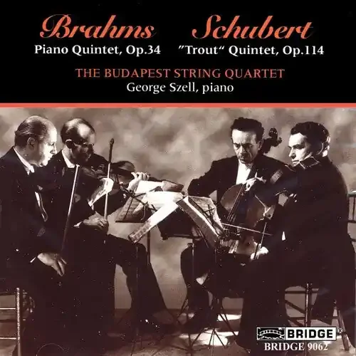 Budapest Quartet Piano Quintets – COMPACT DISCS