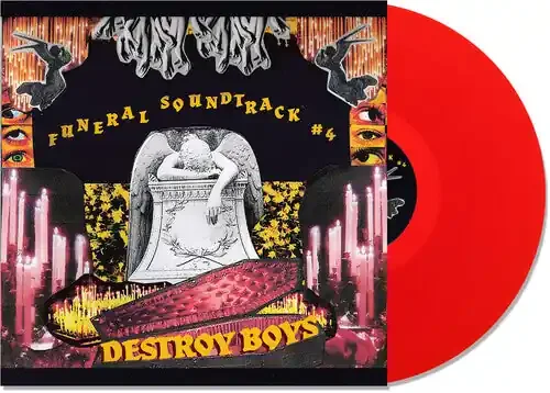 Destroy Boys Funeral Soundtrack 4 – Transparent Red – VINYL LP