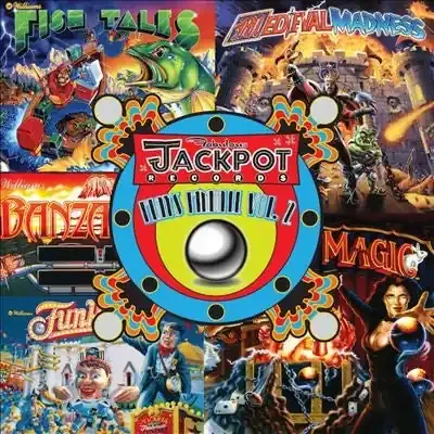 Game Music – Jackpot Plays Pinball Vol. 2 – Import LP Record