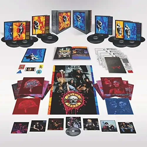 Guns N‘ Roses – Use Your Illusion I & II (Super Deluxe) ［12LP+Blu-ray Disc］ – Import LP Record Limited Edition