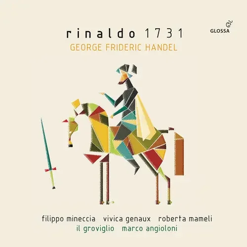 Handel Rinaldo HWV 7b (1731) – COMPACT DISCS