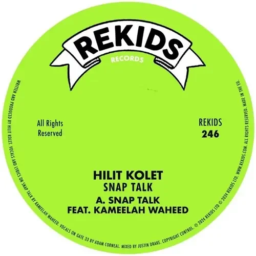 Hilit Kolet Snap Talk – 12-INCH SINGLE