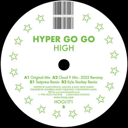 Hyper Go Go High (Remixes) – 12-INCH SINGLE