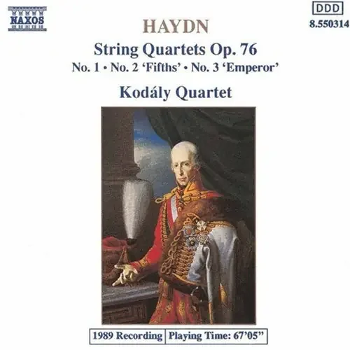 Kodaly Quartet – String Quartets Op 76, 1-3 Siren Records