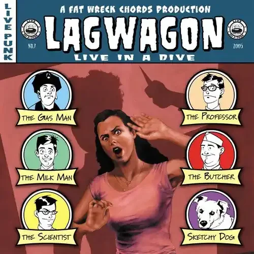Lagwagon Live in a Dive – COMPACT DISCS