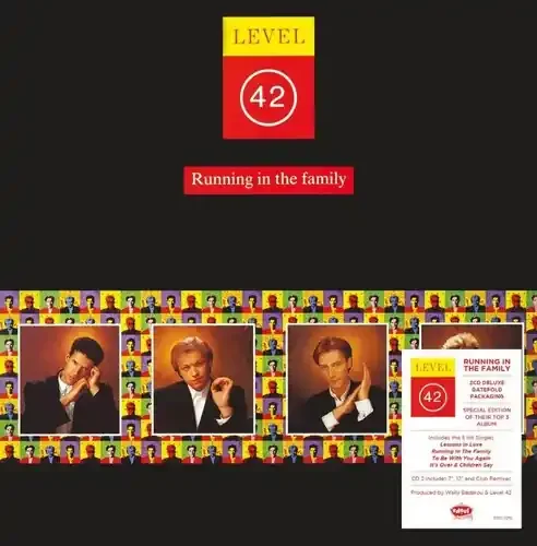 Level 42 – Running In The Family – Deluxe Gatefold Packaging Siren Records