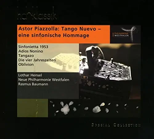 Lothan Hensel – Astor Piazzolla Tango Nuevo – A Symphonic Tribute – Import CD
