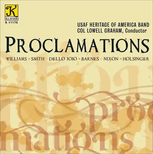 Lowell Graham – Proclamations Siren Records