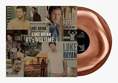 Luke Bryan – 1’s Vol. 1 [Brown Swirl LP] – Import LP Record