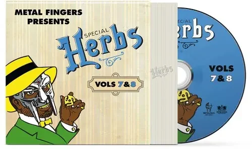 MF Doom Metal Fingers Presents Special Herbs Vol. 7 & 8 – COMPACT DISCS