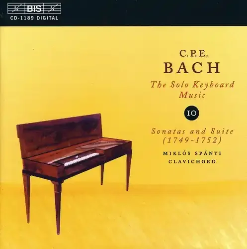 Miklos Spanyi – Solo Keyboard Music 10 Siren Records