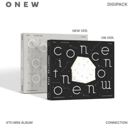 Onew Connection – Digipack Version – Random Cover – incl. 28pg Photobook, Folded Poster, Name Card + Photocard – COMPACT DISCS