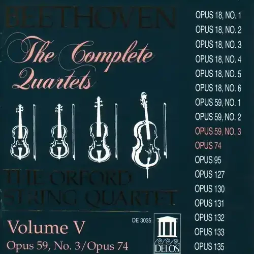 Orford String Quartet – Complete Quartets 5 Siren Records