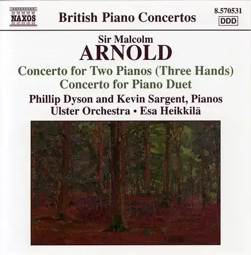 Phillip Dyson – Concerto for Two Pianos (Three Hands) Concertos Siren Records