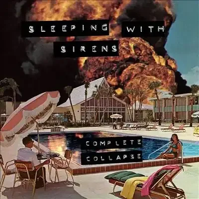 Sleeping With Sirens – Complete Collapse<Easter Yellow & Translucent Orange Vinyl> – Import LP Record Limited Edition