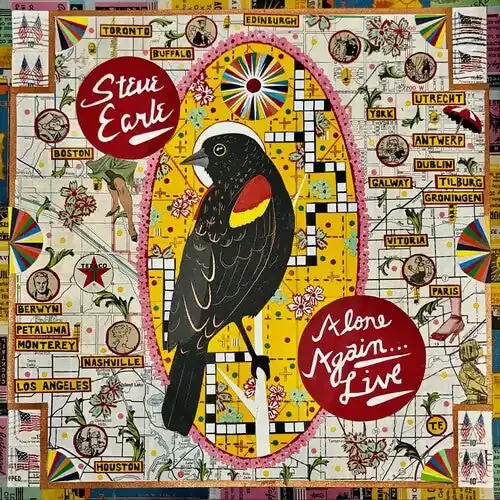 Steve Earle Alone Again (live) – COMPACT DISCS