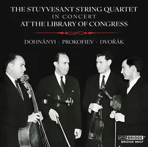 Stuyvesant String Quartet The Stuyvesant String Quartet – In Concert at the Library of Congress – COMPACT DISCS