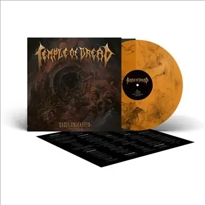 Temple Of Dread – Hades Unleashed＜Transparent Orange/Black Marbled Vinyl＞ – Import LP Record Limited Edition