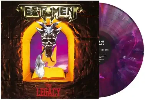 Testament The Legacy – Purple Blue Red Marble – VINYL LP