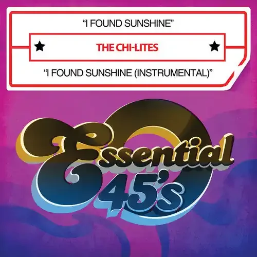 The Chi-Lites I Found Sunshine – CD SINGLE