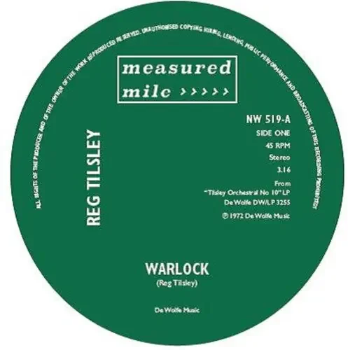 Tilsley, Reg / Jackson, Roger Warlock / Flashpoint – 7-INCH SINGLE