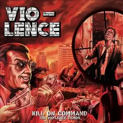 Vio-Lence – Kill On Command - The Vio-Lence<Transparent Red Vinyl> – Import LP Record Limited Edition