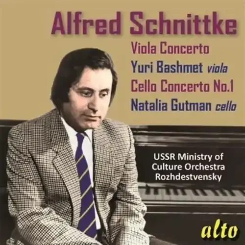 YURI BASHMET – SCHNITTKE Concertos for Viola and Cello (No. 1) Siren Records